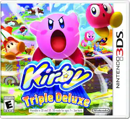 3DS Kirby Triple Deluxe - World Edition - Nintendo 3DS