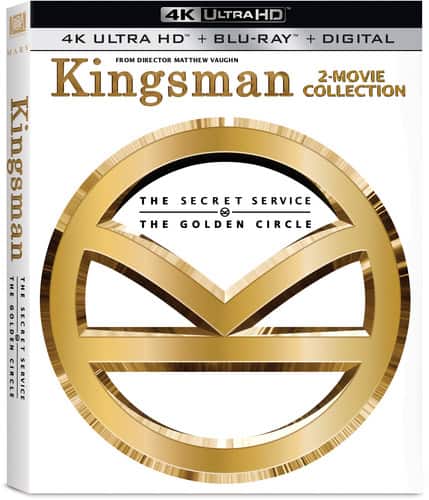 Front. Kingsman: 2-Movie Collection   - 4K Blu-Ray.