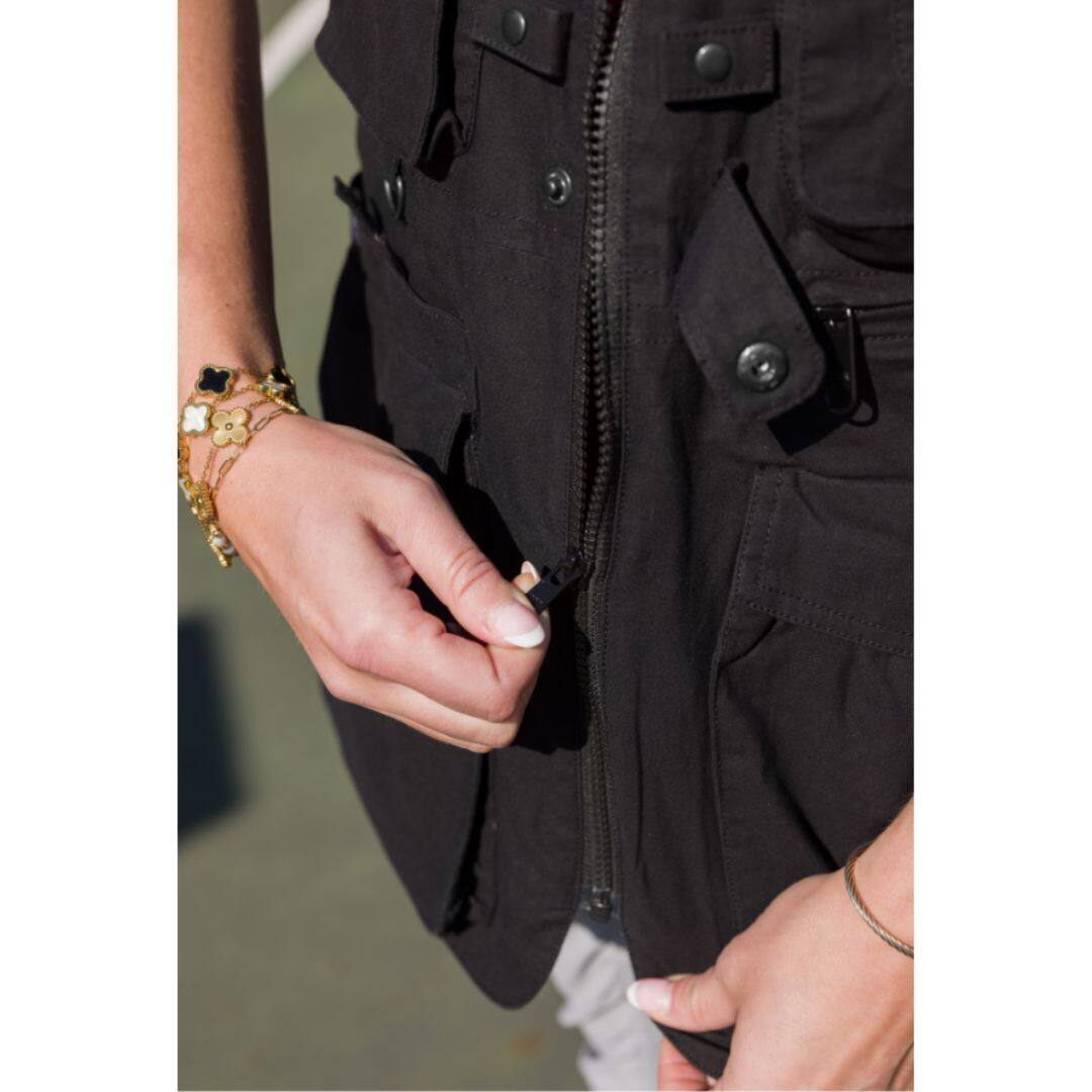 Angle. Domke - DOMKE PHOTOGS VEST BLACK/SMALL - Black.