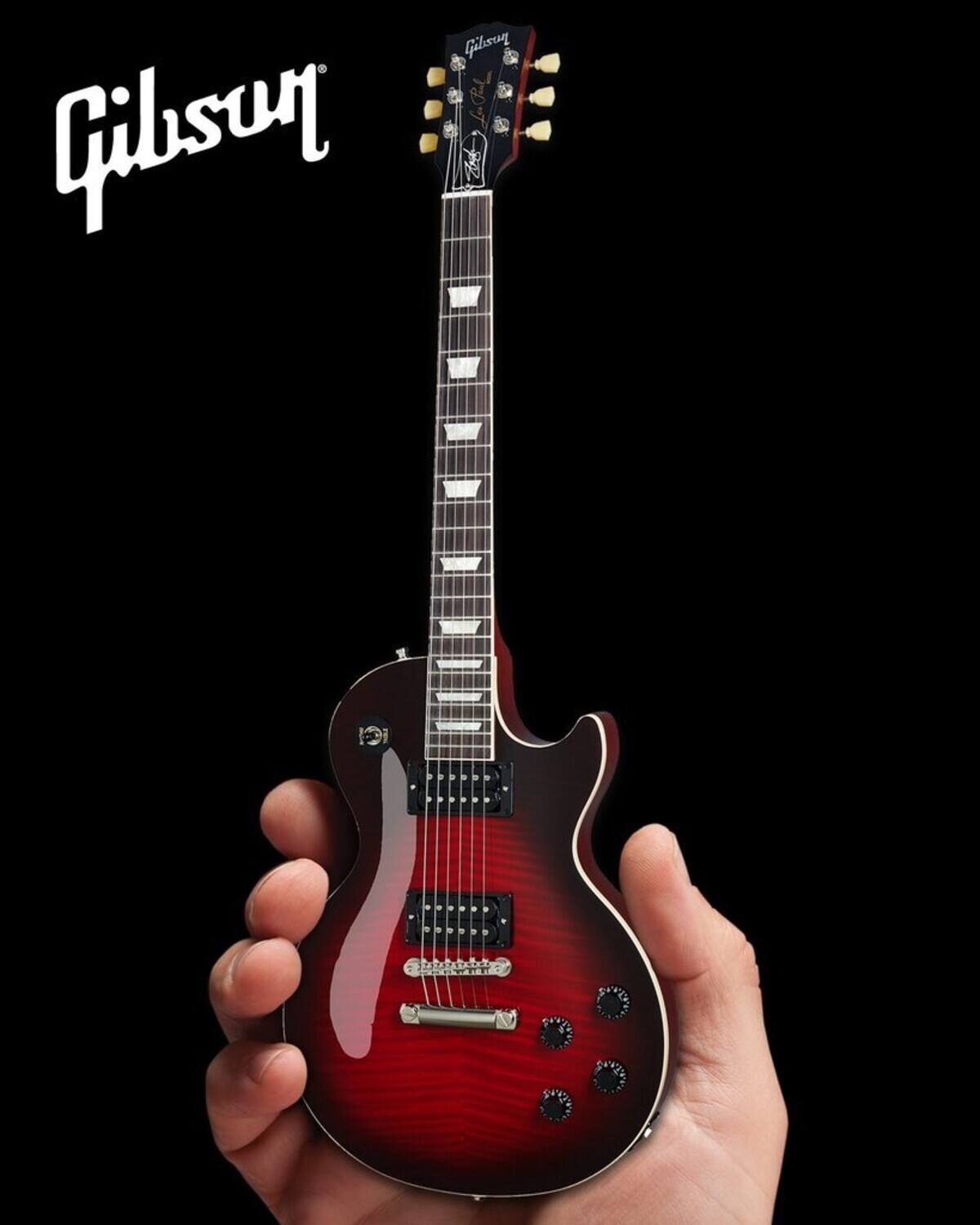 Axe Heaven -Slash - Slash Guns N Roses Ltd Edition Vermillion Burst Gibson Les Paul Standard Mini - Collectibles