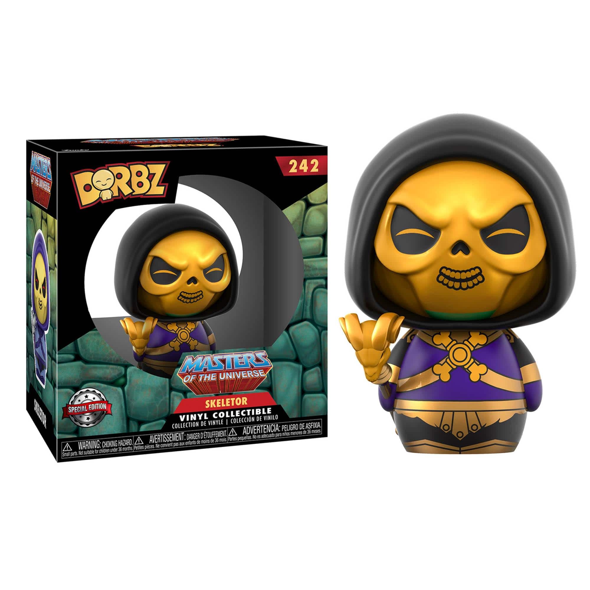 Masters of the Universe Funko Dorbz Vinyl Figure | Skeletor Chase Variant - Yellow price history on PriceWatchPro