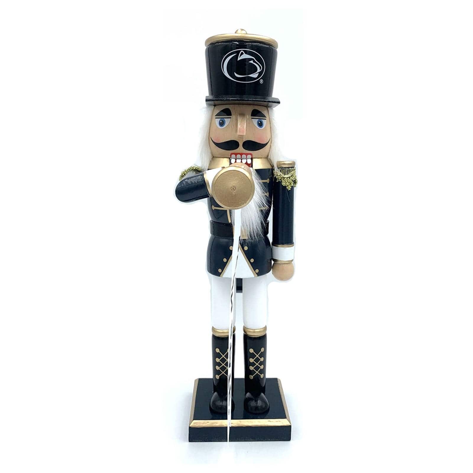 Santa's Workshop - Penn State Nittany Lions 14" Bugler Nutcracker - Blue
