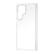 Left. Insignia™ - Hard Shell Case for Samsung Galaxy S22 Ultra - Clear.