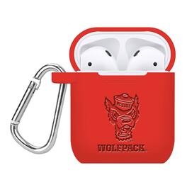 Affinity Bands - NC State Wolfpack Debossed Silicone AirPods Case Cover - No Size - Multicolor