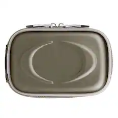 Front. Kitcheniva - Compact Digital Camera Case Pouch With Clip For Sony W800 WX350 W830 - Metal.