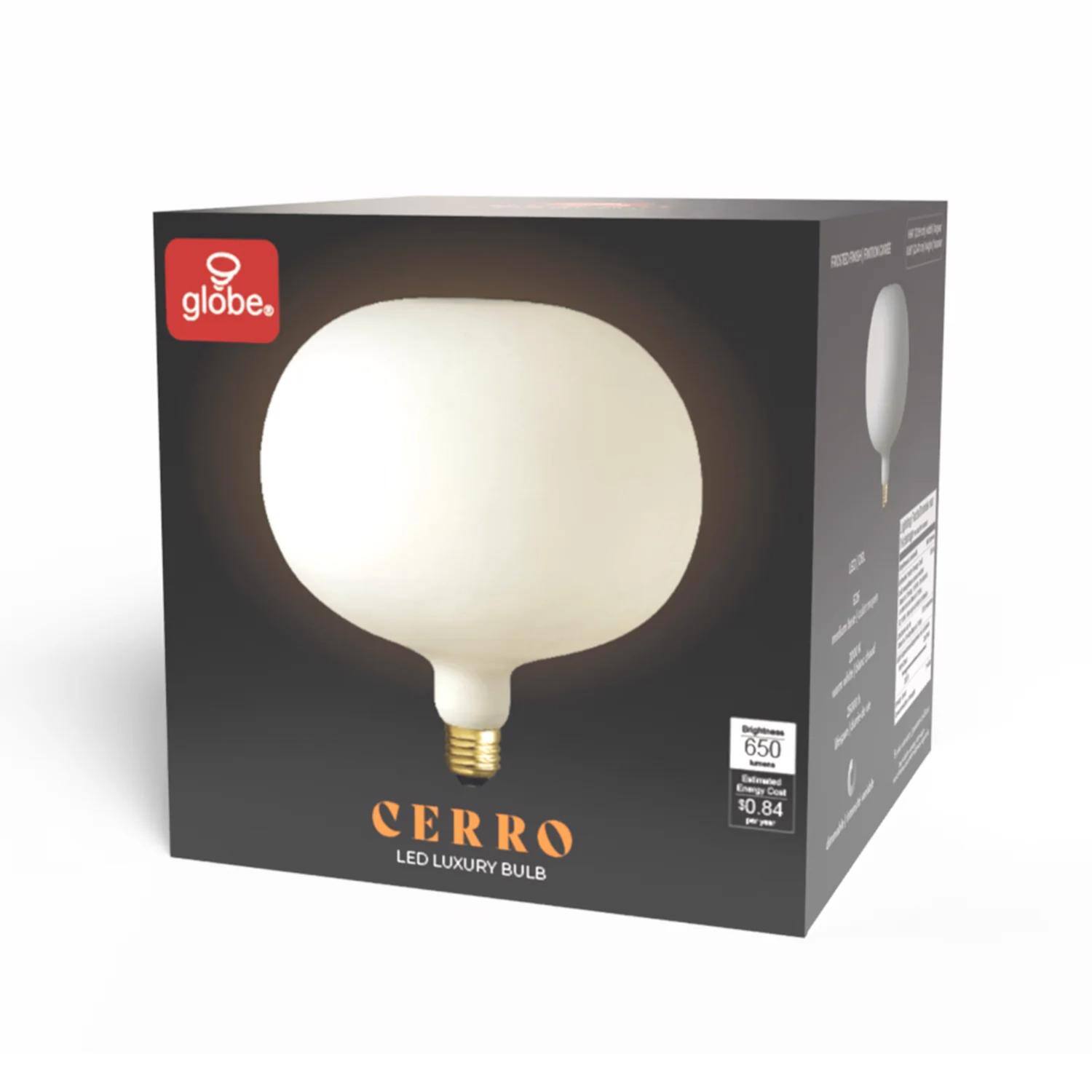 globe
BROKIE
CERRO LED LUXURY BULB
Brightness 650 Extrated Cost $0.84