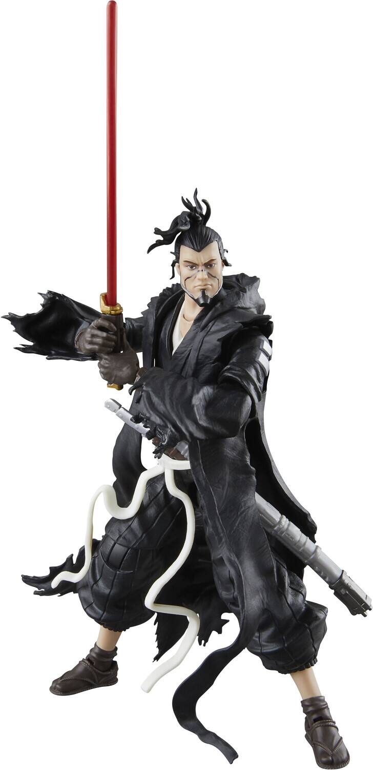 Alt View 4. Hasbro - Hasbro Collectibles - Star Wars: Visions - Black Series - The Ronin Action Figure   - COLLECTIBLES - Multicolor.