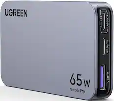 UGREEN
USB-C1
USB-C2
65w
Nexode Pro
USB-A