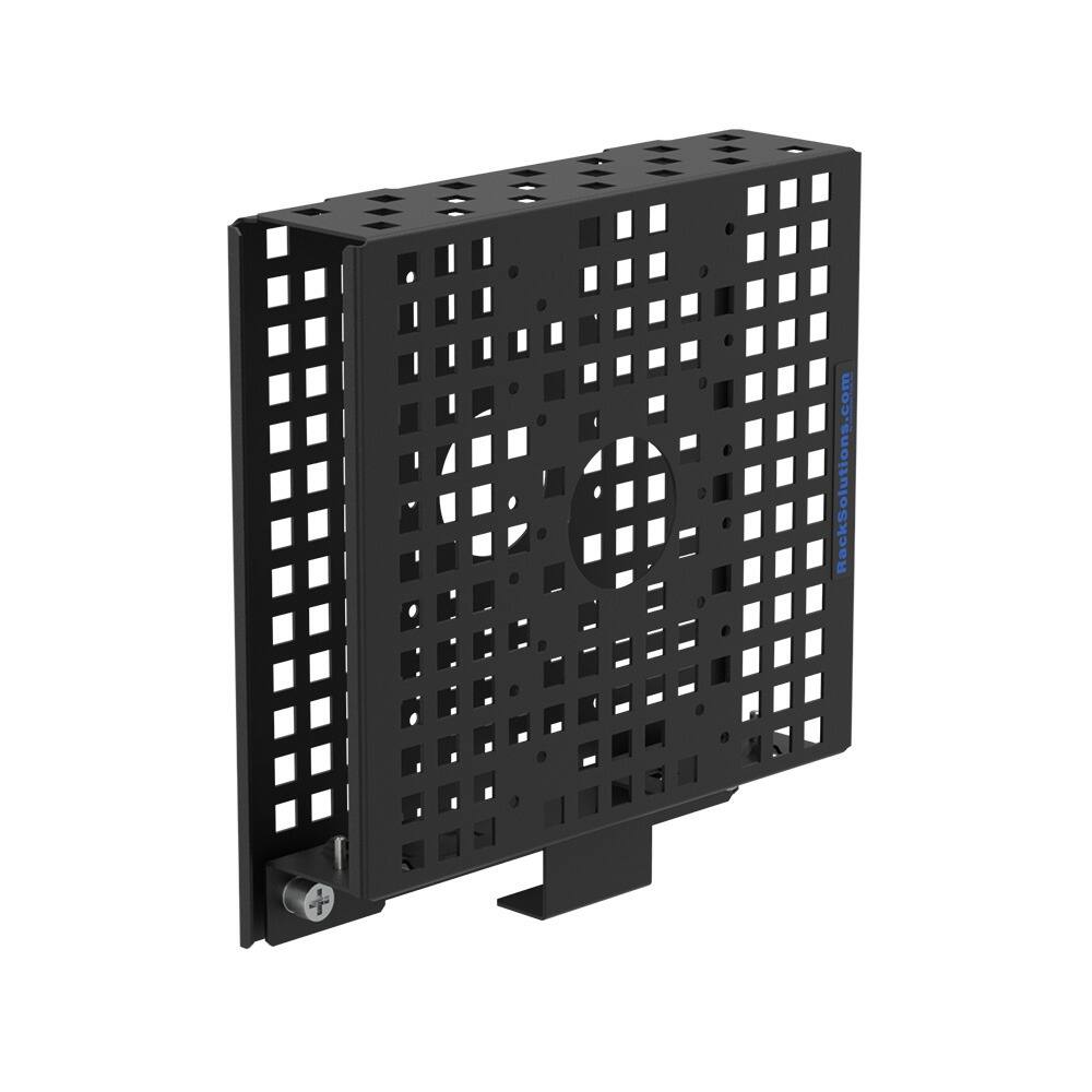 Alt View 4. RackSolutions - RackSolutions 100-C Fixed Wall Mount for Dell Wyse - Black.