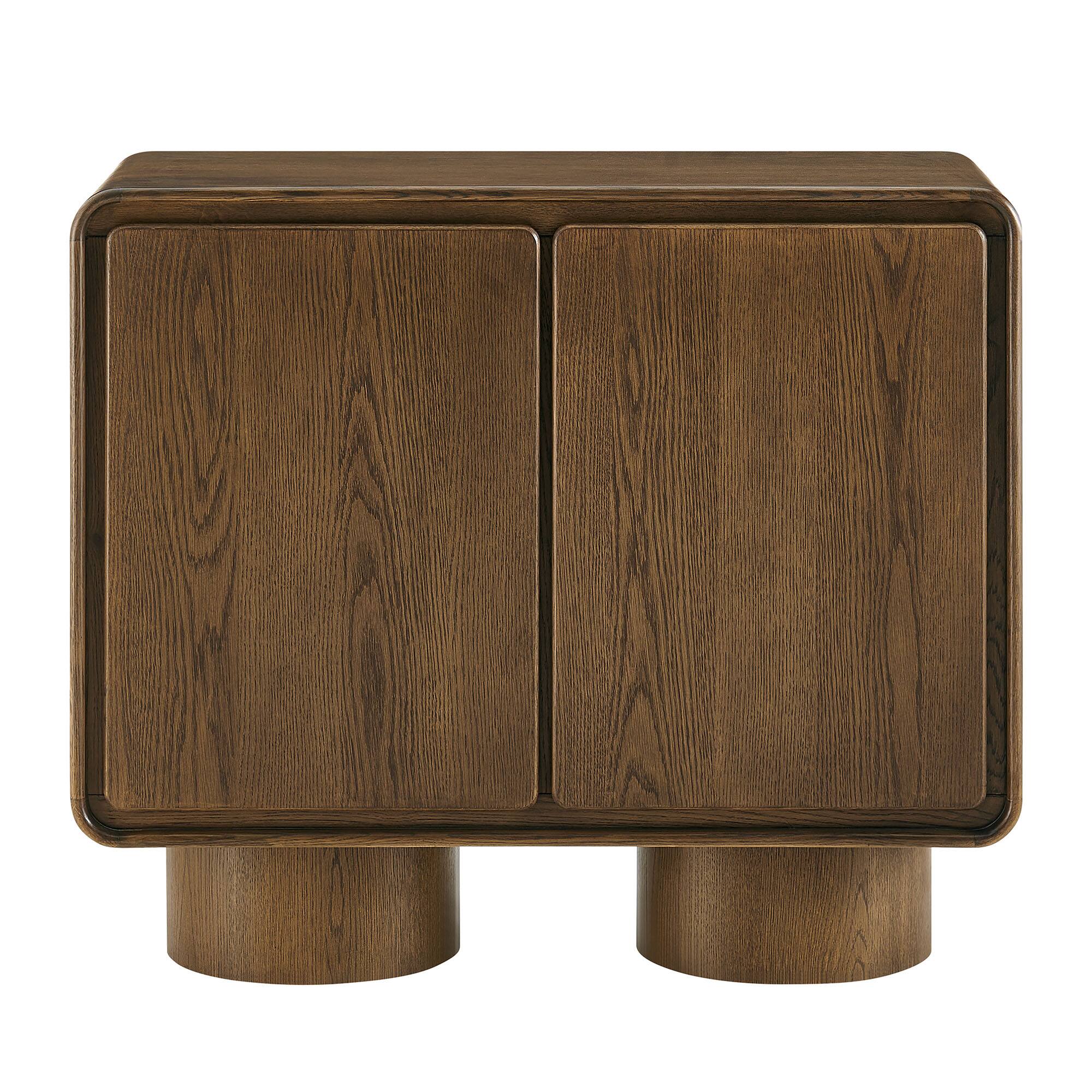 Alt View 5. Modway - Lumo 2-Door Accent Cabinet by Modway - Walnut.