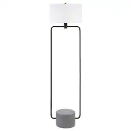 Camden&Wells - Howland Floor Lamp - Blackened Bronze/Concrete