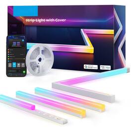 Stylel Star - LED Lights Smart RGB Strip for Bedroom - Smart RGB LED Strip Lights with App Control & Music Sync