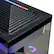 Alt View 3. CyberPowerPC - Gaming Desktop - AMD Ryzen 7 8700F - AMD Radeon RX 7700 16GB - 16GB DDR5 - 1TB PCIe 4.0 SSD Storage - Black.