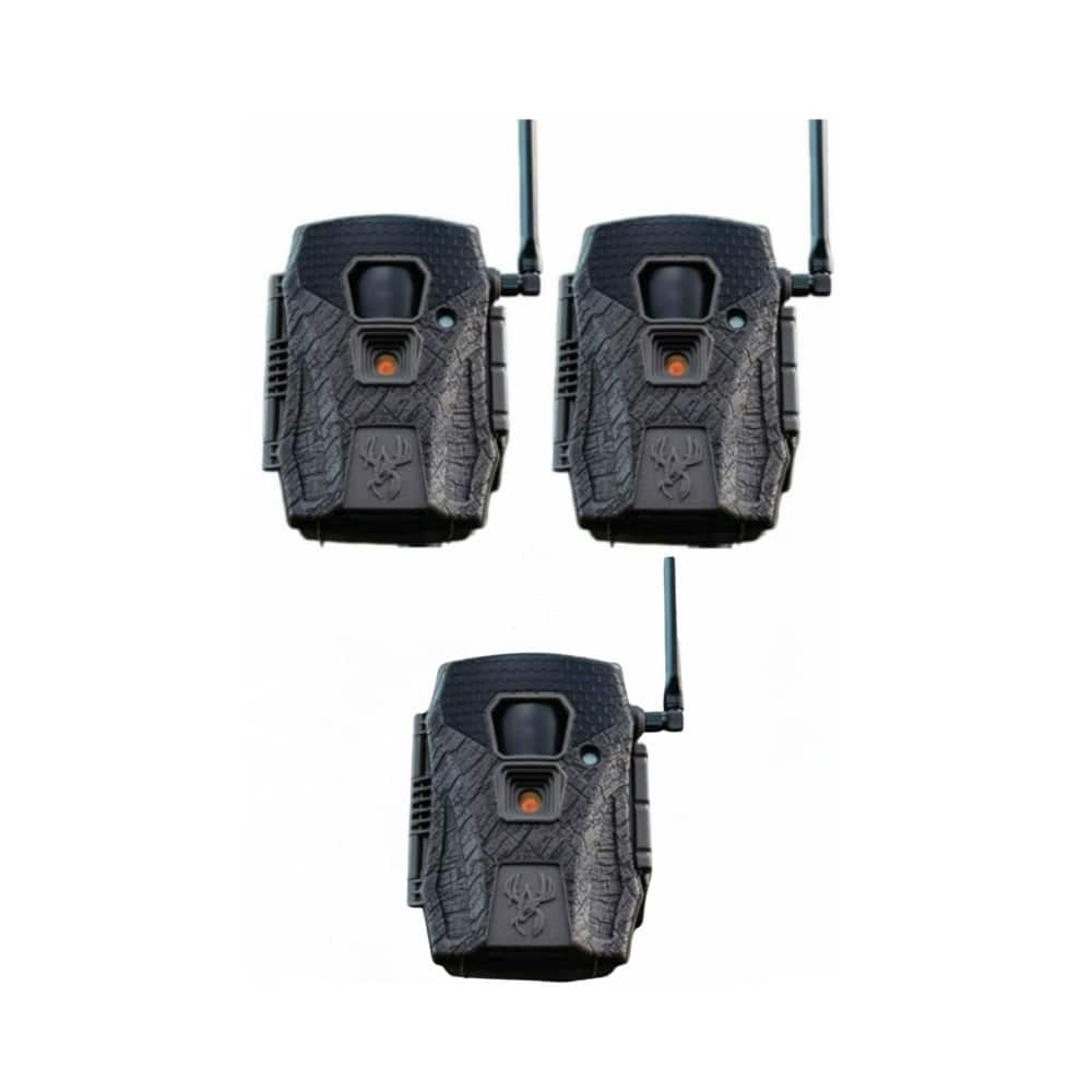 Wildgame Innovations - Terra XT 2.0 24MP Cellular Trail Camera 720P Video 3 Pack