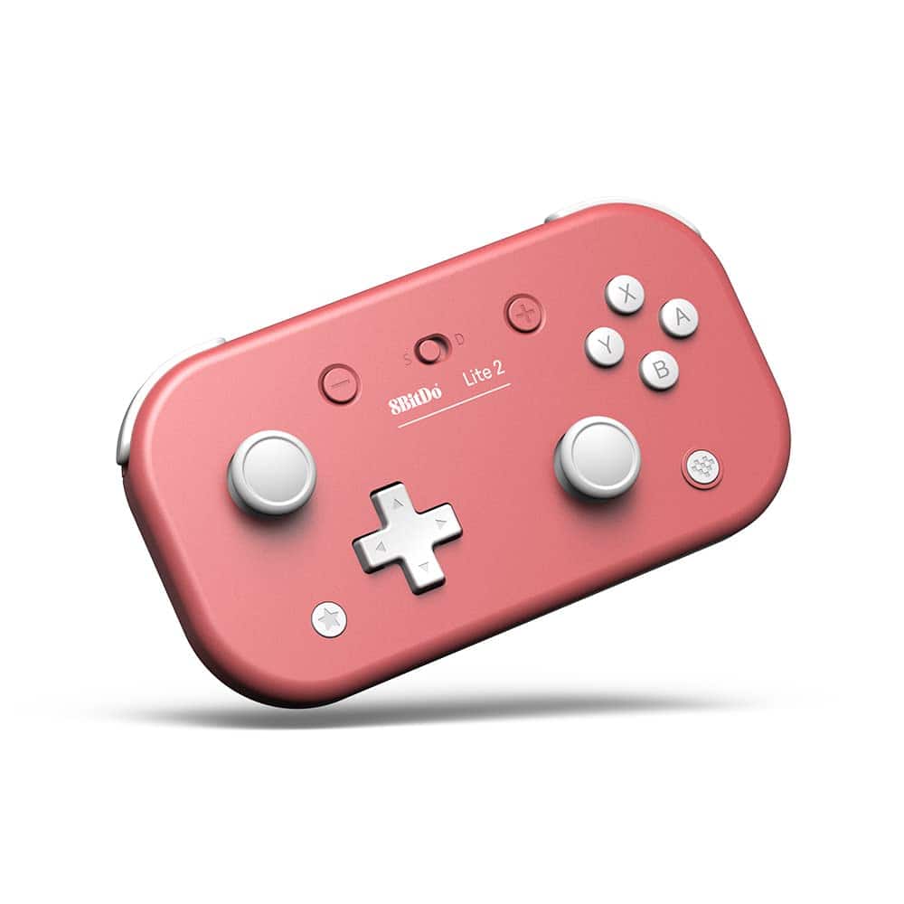 8BitDo - Lite 2 Bluetooth Wireless Gamepad for Switch, Android and Raspberry Pi - Pink