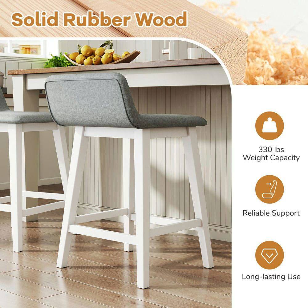 Solid Rubber Wood  
330 lbs Weight Capacity  
Reliable Support  
Long-lasting Use