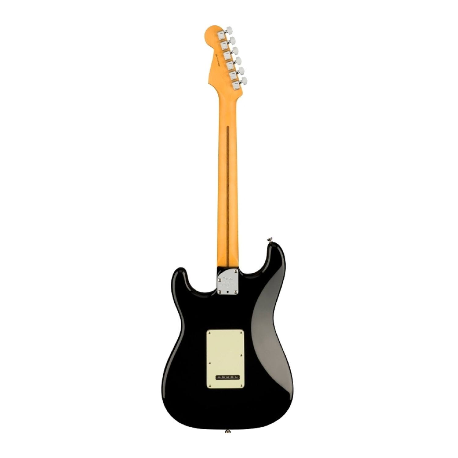 Back. Fender - Fender American Professional II Stratocaster 6-String Electric Guitar (Black).