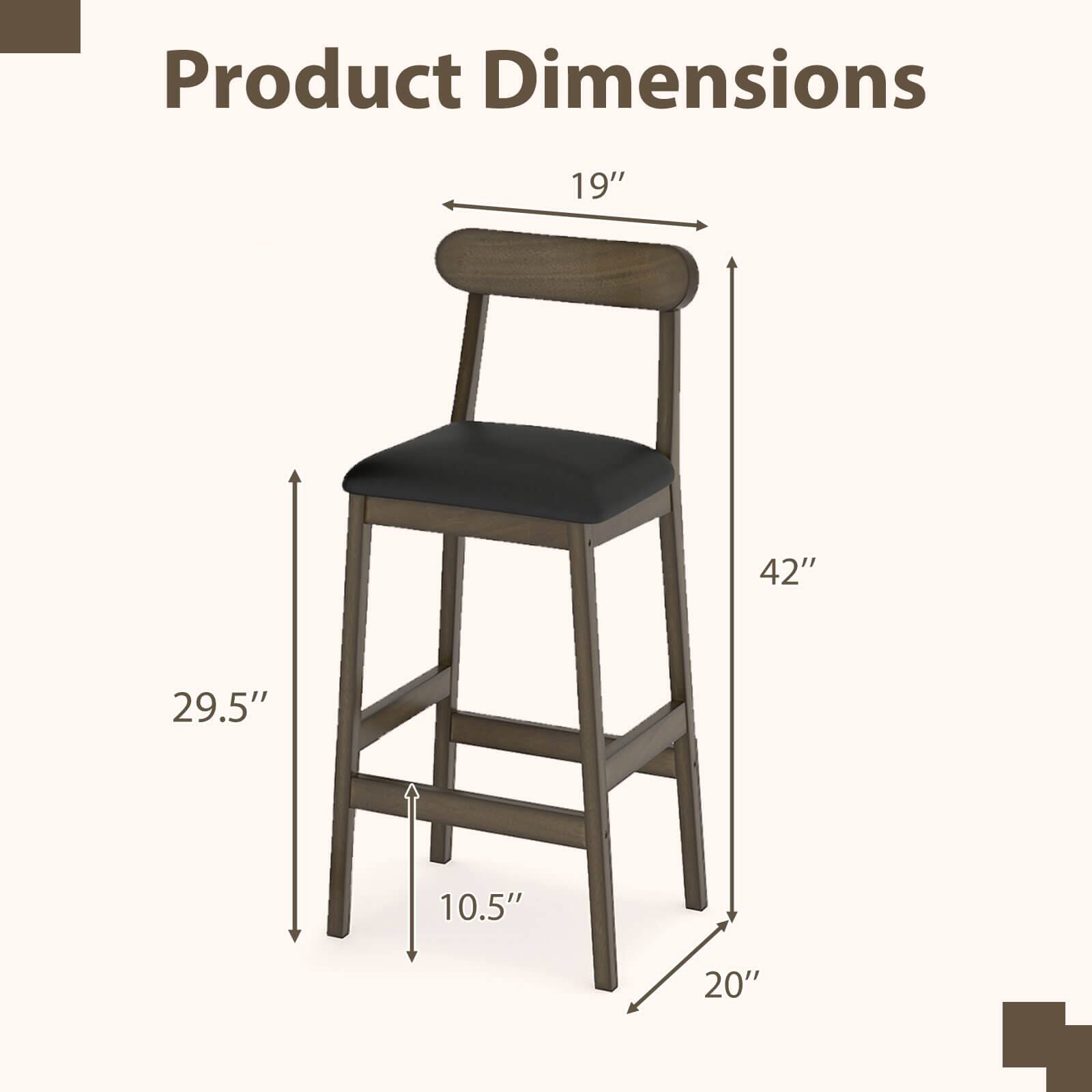 Product Dimensions: 19" x 42" x 29.5" x 10.5" x 20"