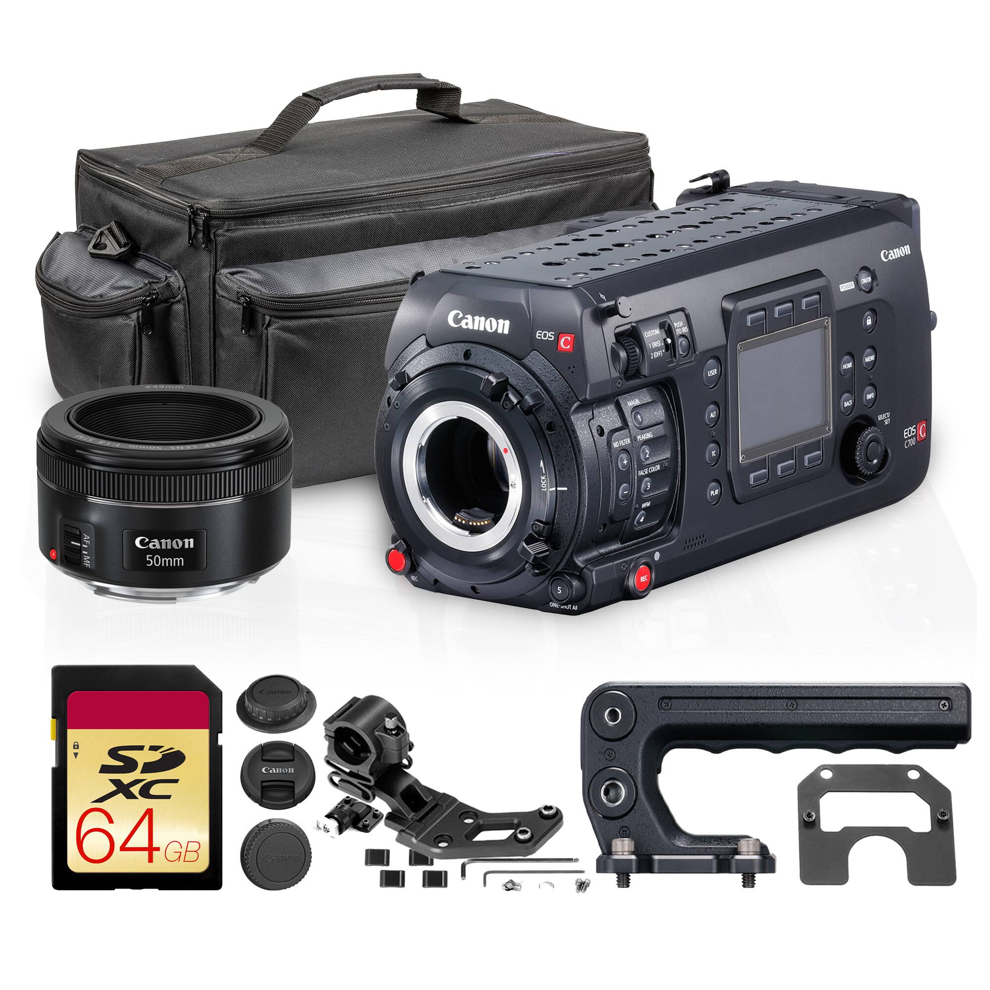 Canon EOS C1 + AAN . M B C AiIM Canon 50mm 20EPPTY S XC 64G GB