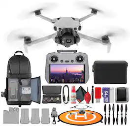 DJI - Mini 5 Pro Drone w RC 2 Remote Fly More Combo Plus 64GB Memory Card Bundle