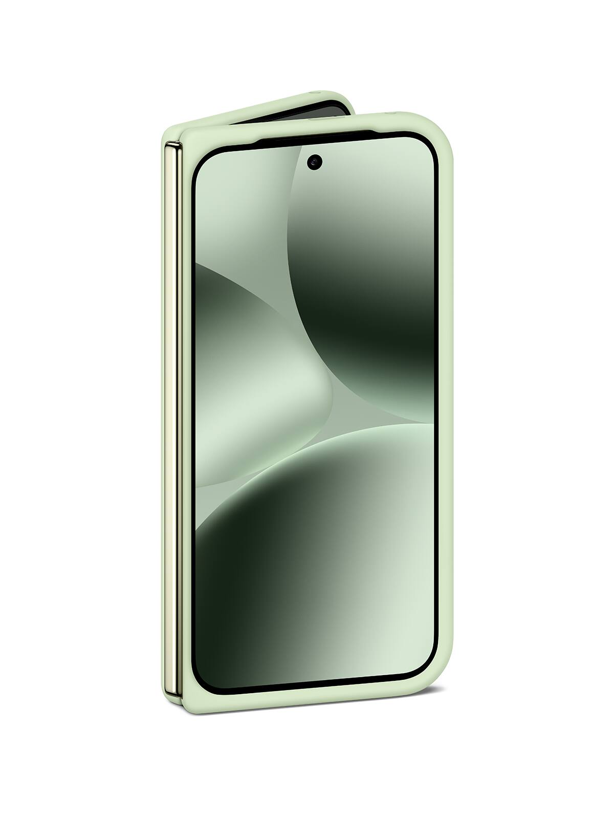 Left. Google - Google Pixel - 10 Pro Fold Case - Jade - Jade.