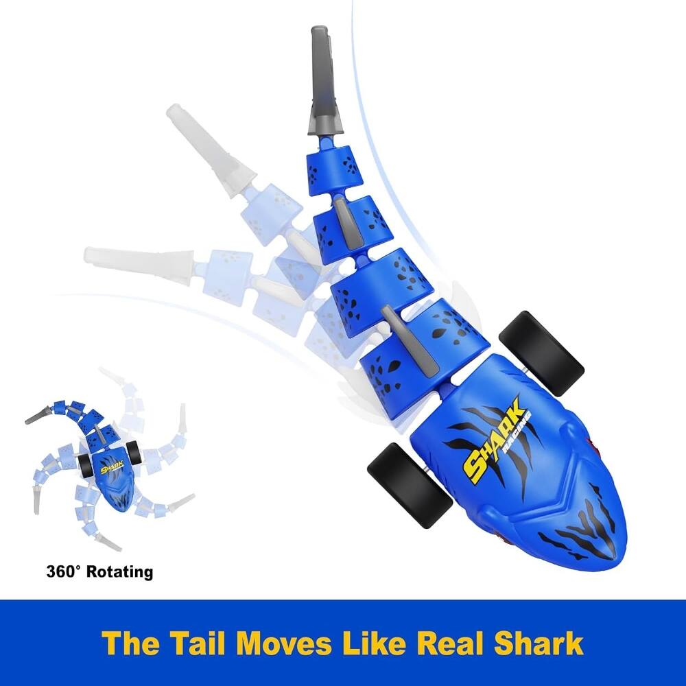 SHARK RACING 360 Rotating  
The Tail Moves Like Real Shark