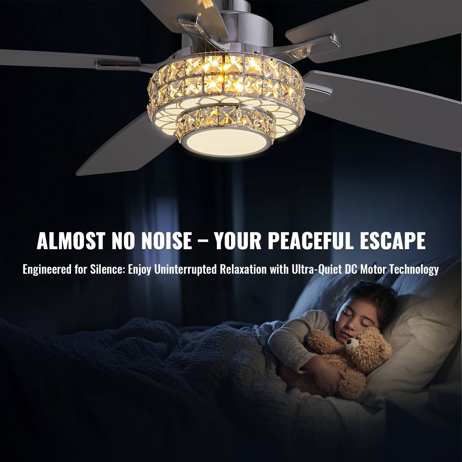 ALMOST NO NOISE – YOUR PEACEFUL ESCAPE

Engineered for Silence: Enjoy Uninterrupted Relaxation with Ultra-Quiet DC Motor Technology