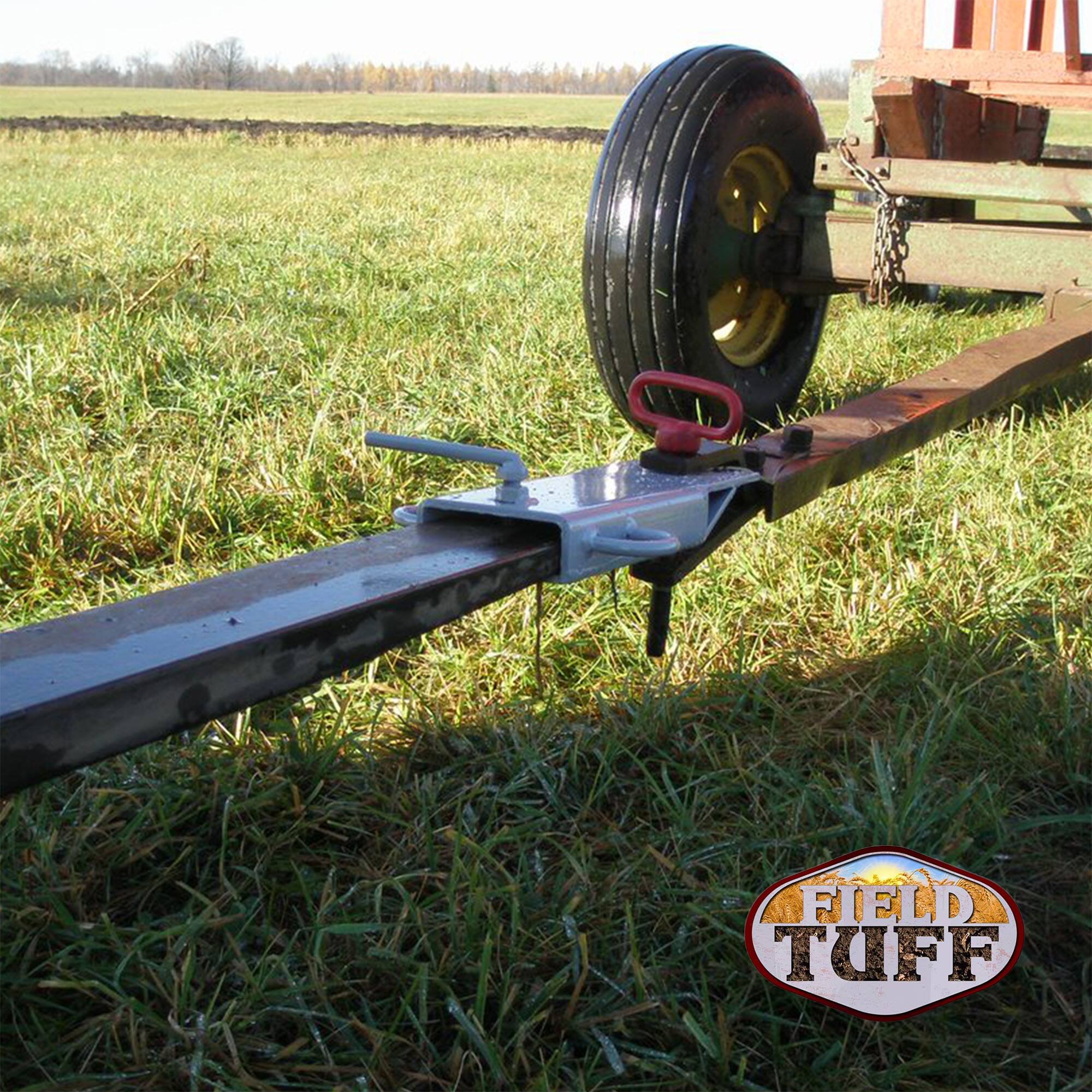 Field Tuff FTF 01FBMA 4in Ball Mount Hitch Adapter Fork Attachment (2 ...