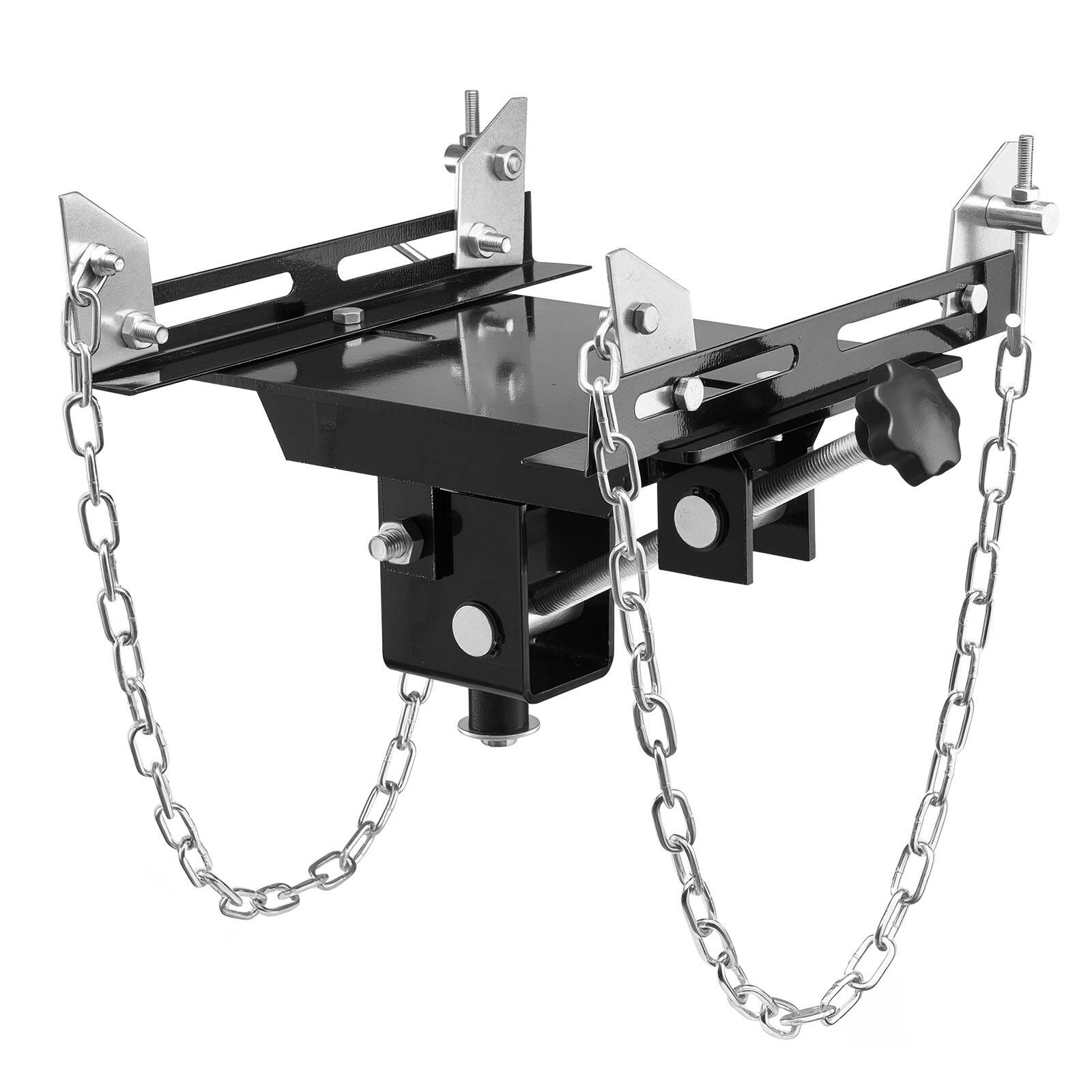 Alt View 5. VEVOR - Transmission Jack Adapter, 1100 lbs / 0.5 Ton Load Capacity Automotive Transmission Lift Adapter, Heavy-Duty Steel - Black;Orange.
