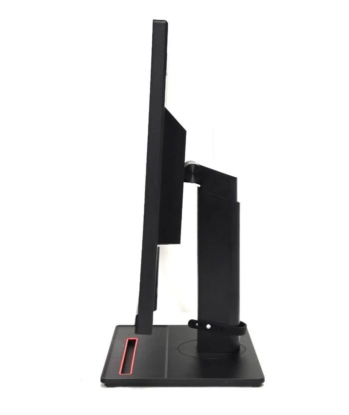 Alt View 1. Lenovo - ThinkVision T24v-10 24" FHD IPS Business Monitor | 1920x1080 Webcam Built-in | HDMI DisplayPort USB Hub | Office Display - Black.