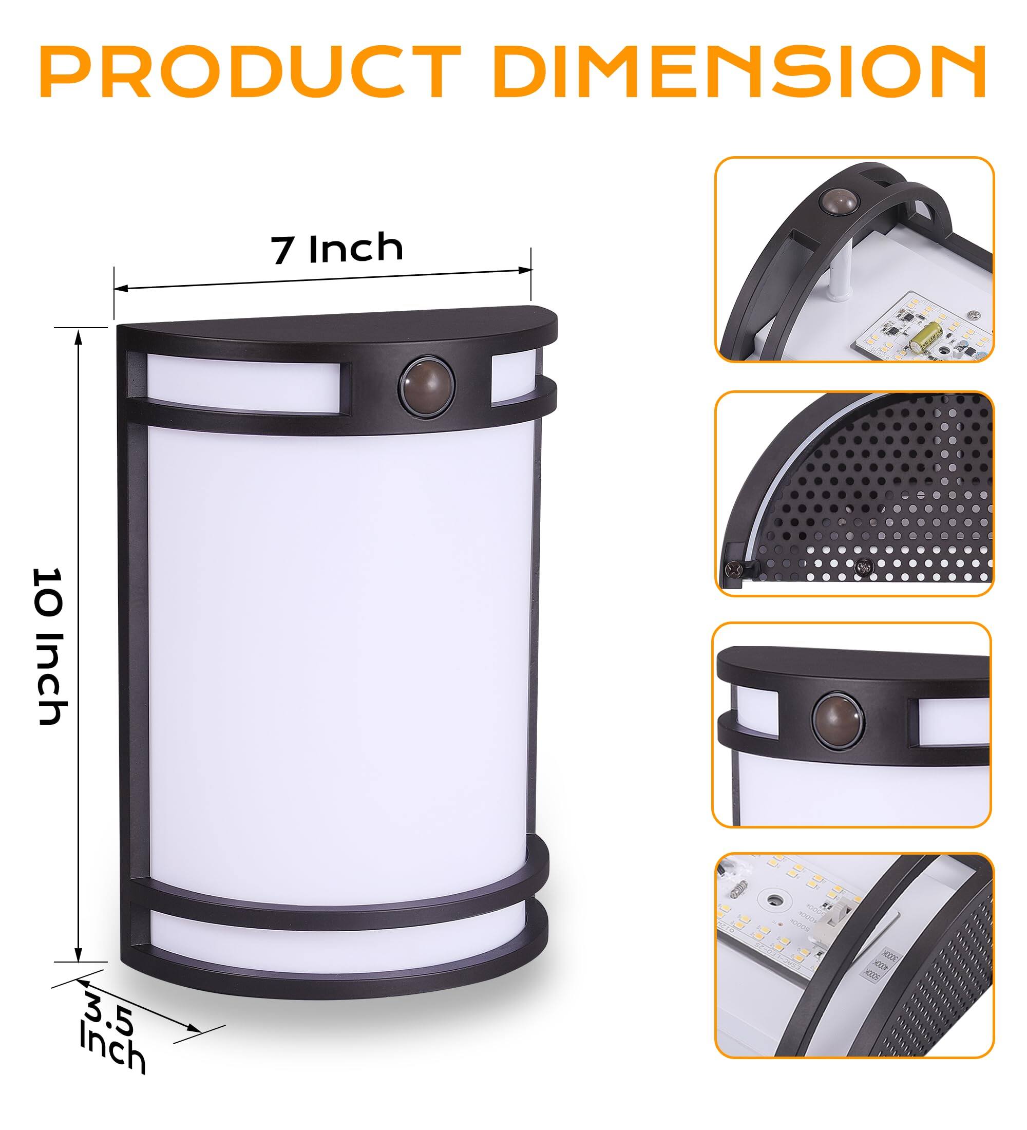 PRODUCT DIMENSION

7 Inch  
10 Inch  
3.5 Inch