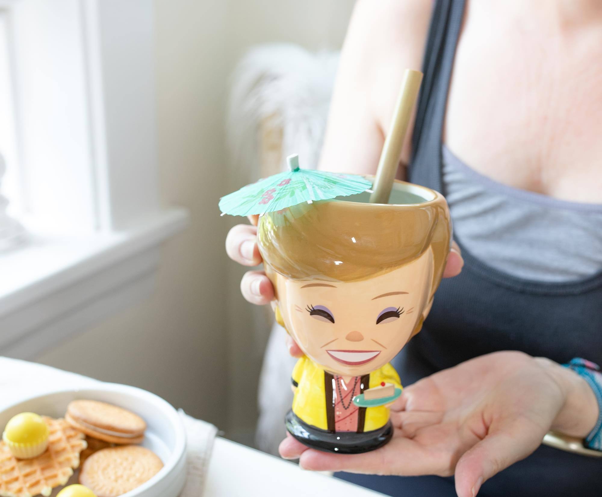 Alt View 1. Beeline Creative - Cupful of Cute The Golden Girls 16-Ounce Ceramic Mug | Blanche - Yellow.