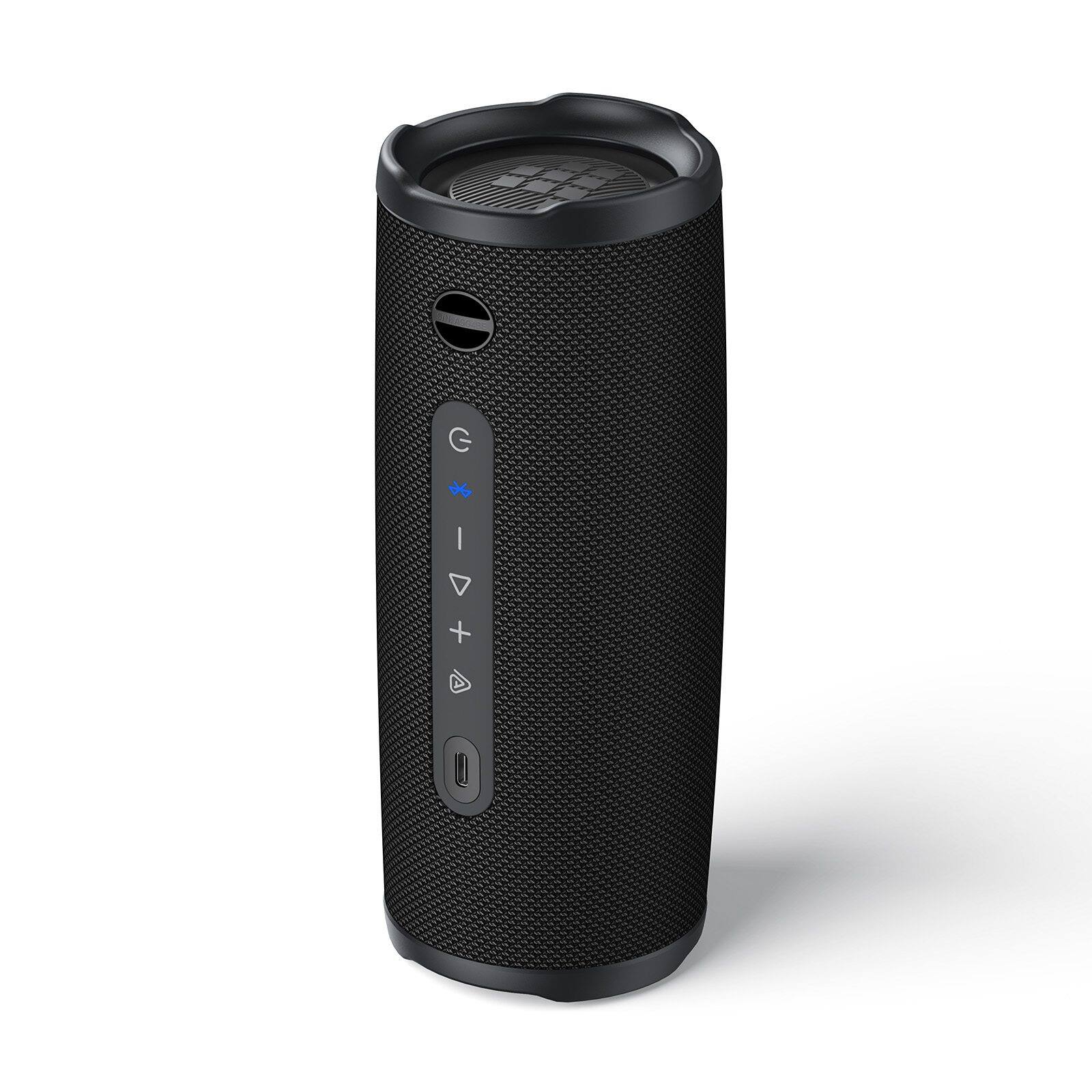 Alt View 8. Tronsmart - Mirtune C3 Plus Portable Bluetooth Speaker-50W Balanced Sound for Outdoor-IPX7 Waterproof-12H Playtime-Dual Connection - Black.