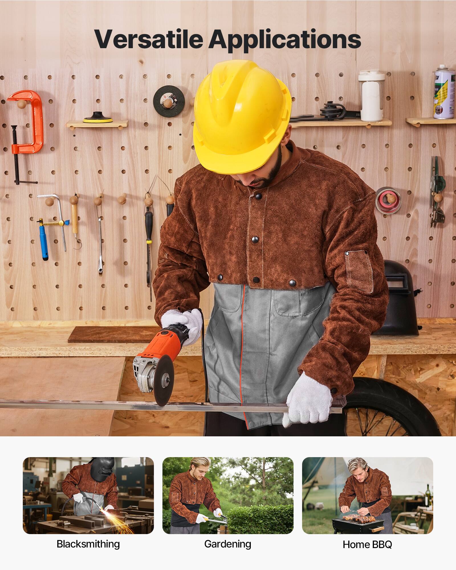 Versatile Applications

- Blacksmithing
- Gardening
- Home BBQ