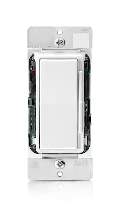 Amber Sporting Goods - Leviton Decora Slide Dimmer Switch for 0-10V LED, Mark 7 Florescent Ballasts, DS710-10Z - White