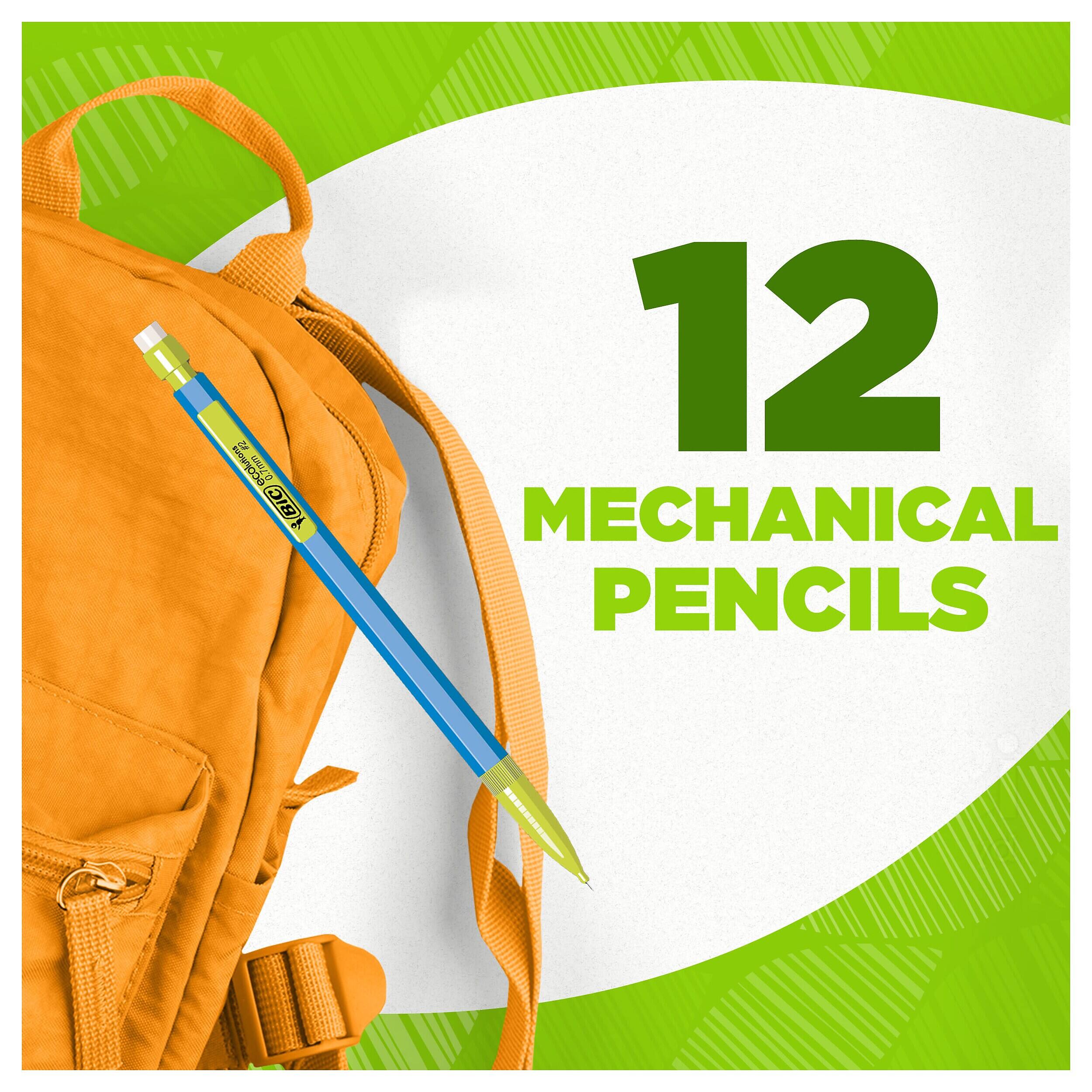 #2 Ecolutions 0.7mm BIC  
12 Mechanical Pencils