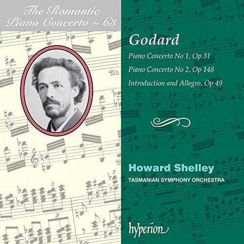 Godard / Shelley - Piano Ctos 1 & 2 Introduction & Allegro Op.49  - COMPACT DISCS