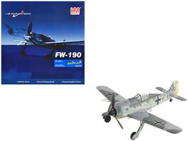Hobby Master - Focke-Wulf Fw 190A-3 "III/JG 2 Cmdr Hptm. Hans Hahn WWII" German Luftwaffe "Air Power Series" 1/48 - Multicolor