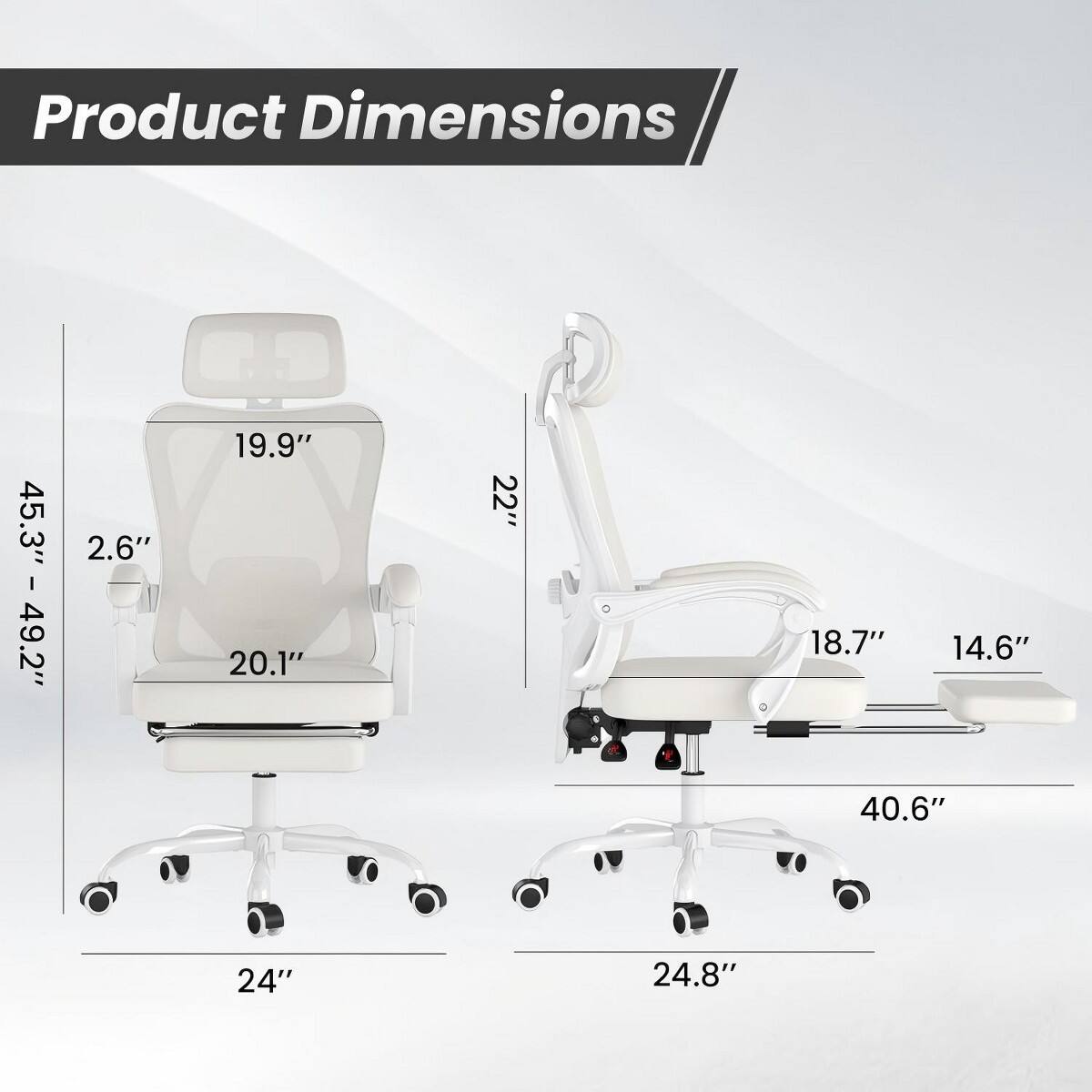 Product Dimensions: 2.6" x 19.9" x 20.1" x 22" x 18.7" x 14.6" x 40.6" x 24" x 24.8"