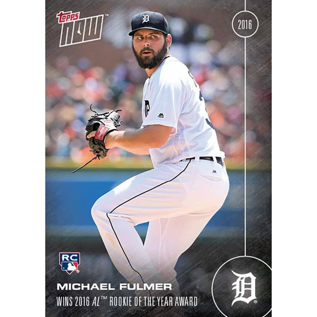 Topps Now

MICHAEL FULMER
WINS 2016 AL™ ROOKIE OF THE YEAR AWARD

2016

RC