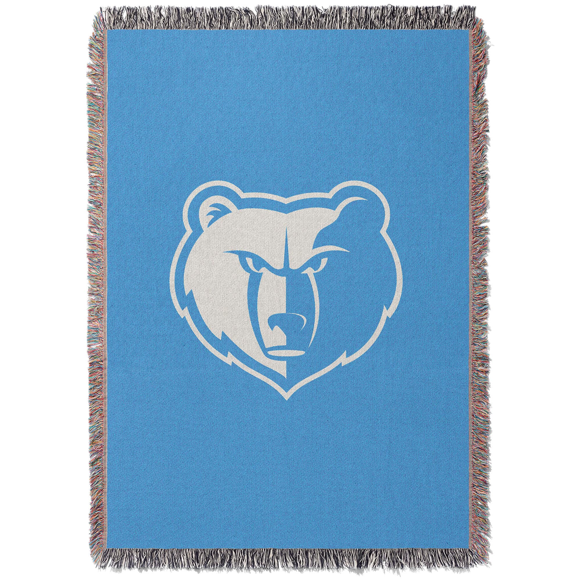 Chad & Jake - Memphis Grizzlies Woven Blanket - Blue