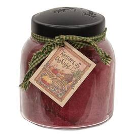 BreeBe - Wild Berry Crumble Papa Jar Candle 34oz - Pink, Black