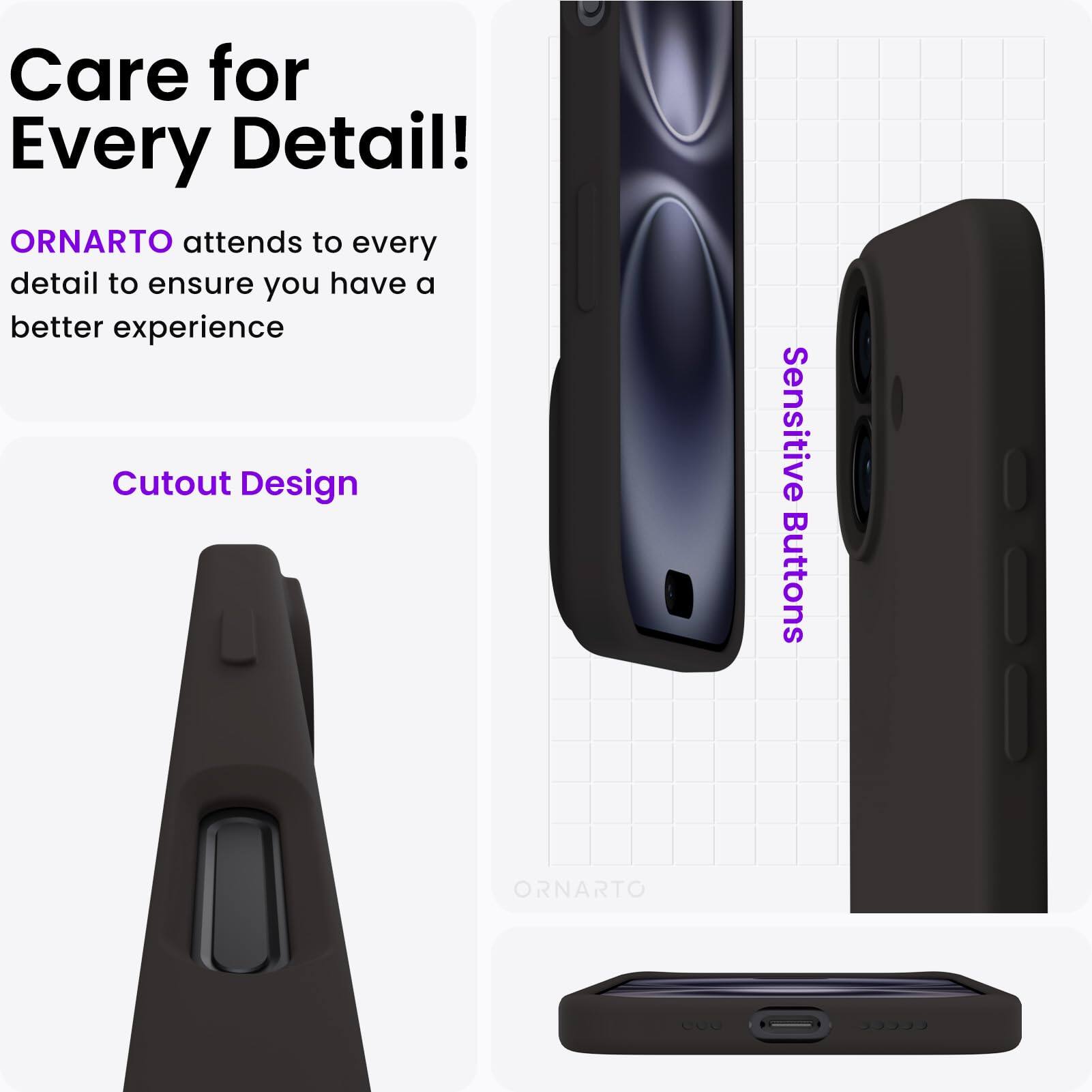 Care for Every Detail!

ORNARTO attends to every detail to ensure you have a better experience

Cutout Design

Sensitive Buttons