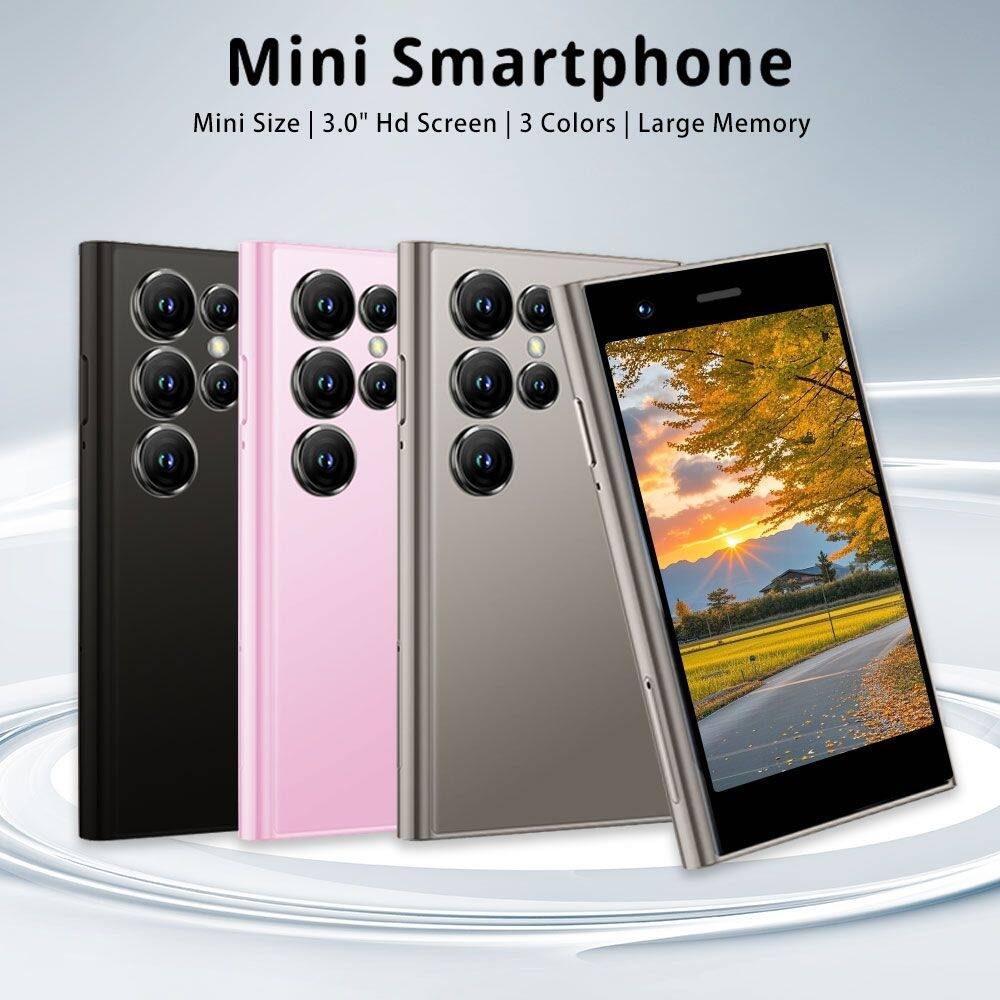 Mini Smartphone  
Mini Size | 3.0" Hd Screen | 3 Colors | Large Memory