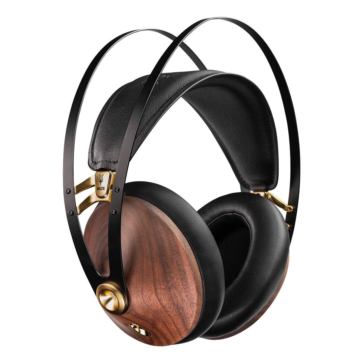 Front. Meze Audio - Meze Audio 99 Classics Over Ear Headphones - 2nd Gen (Walnut/Gold) - Walnut/Gold.