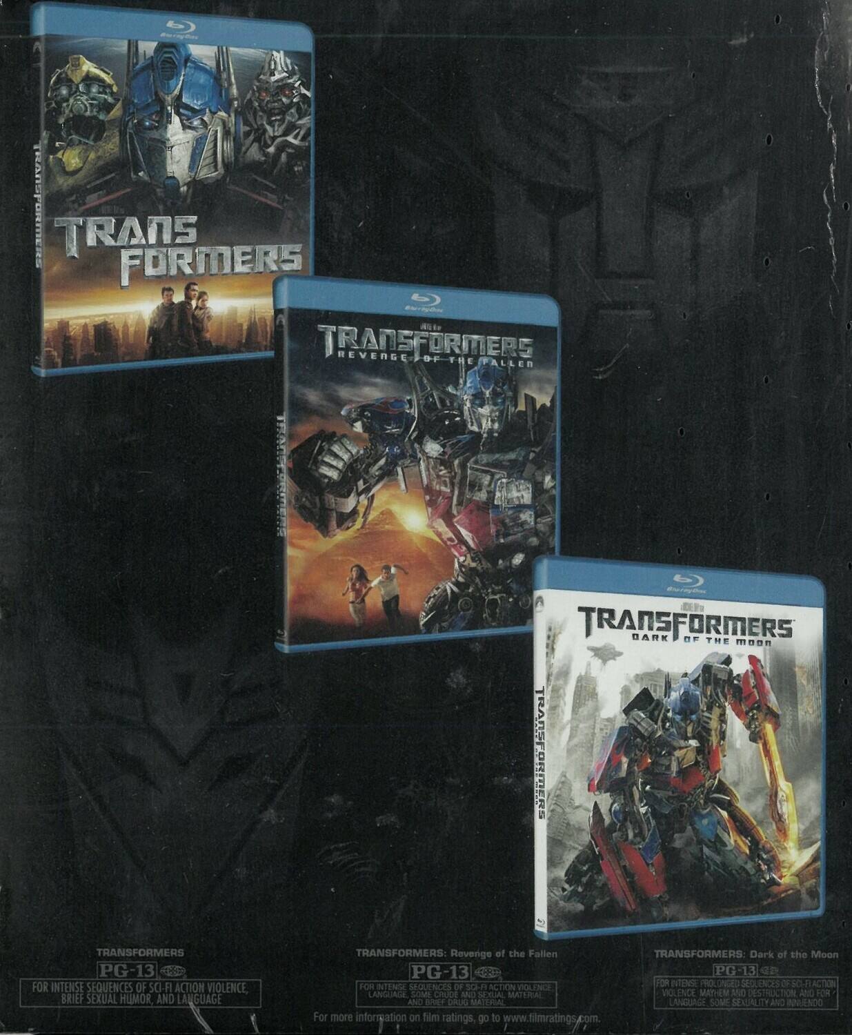 Alt View 1. Transformers: 3-Movie Collection   - BLU-RAY.