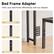 Bed Frame Adapter
Tailor your bed frame effortlessly with our adapter.
- Round Holes
- Vertical Slots
- Horizontal Slots