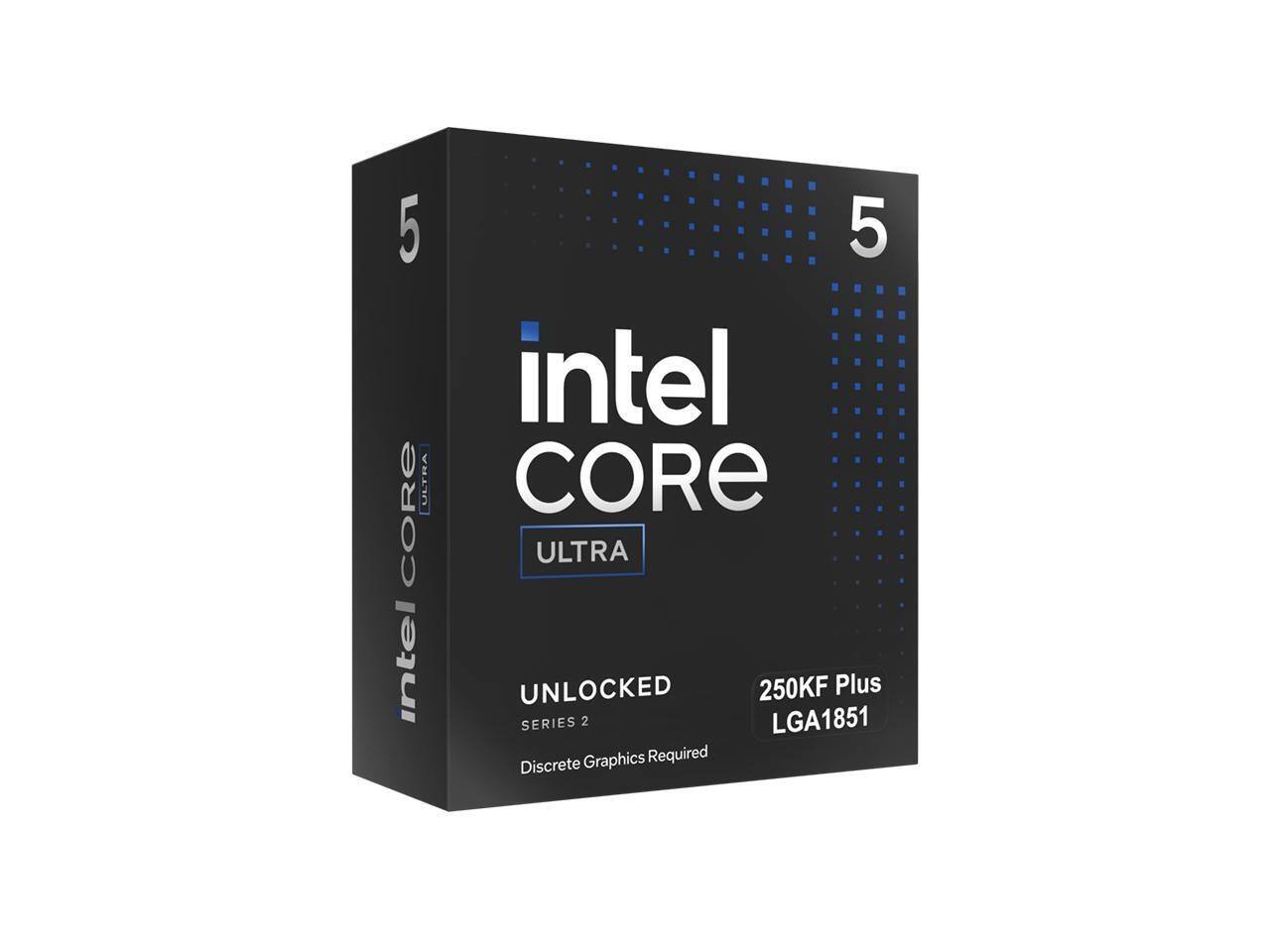 Intel Core i5 Ultra シリーズ 2 LGA1851 インテル Core Ultra プロセッサー（シリーズ 2） TDP 65Wモデル発売