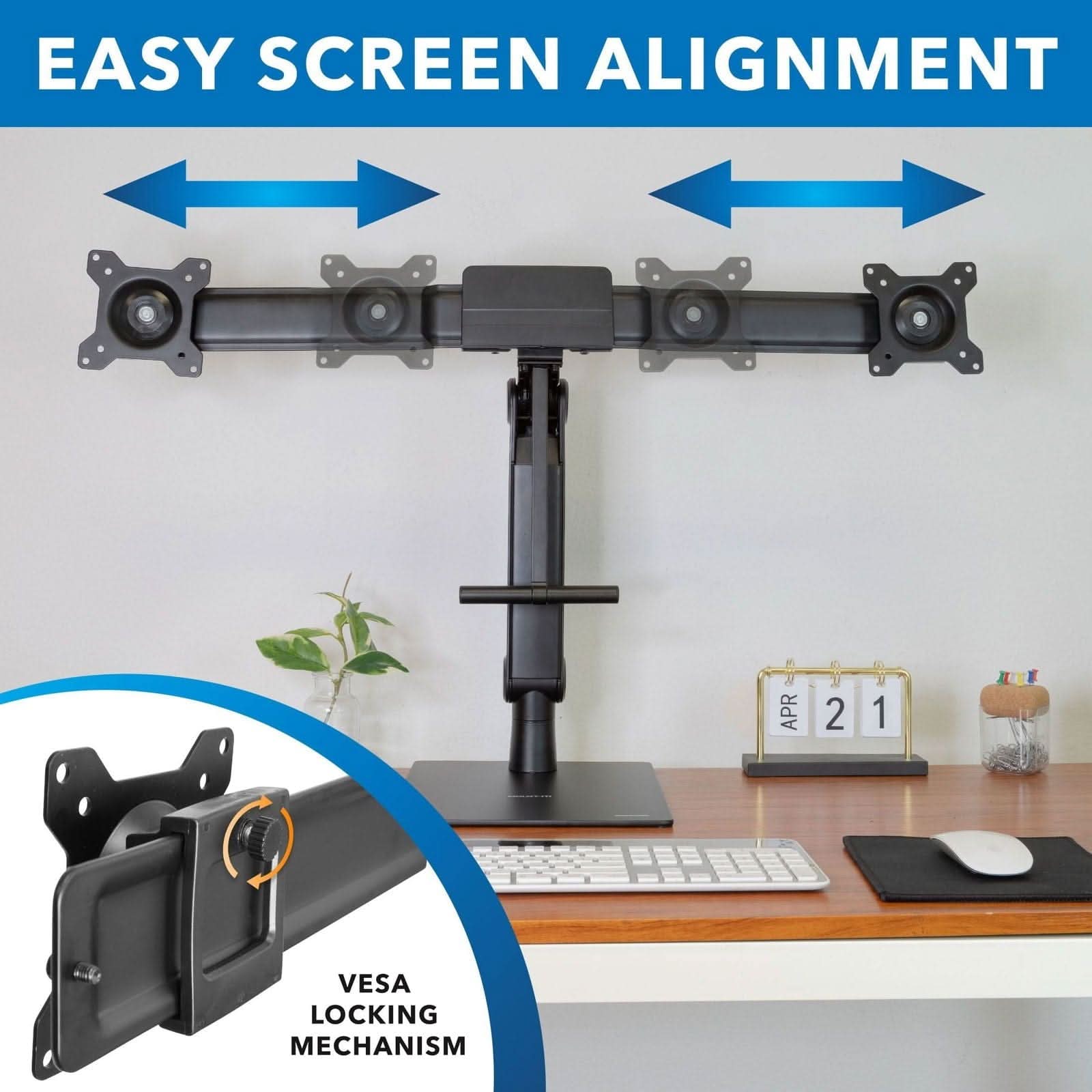 EASY SCREEN ALIGNMENT  
APR 21  
VESALOCKING MECHANISM