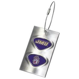 Jardine - James Madison Dukes 3.5'' x 2'' Bag Tag - Black